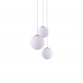 77-3713 SE1520-3 ALESSIA OPAL GLASS 2Φ15 & 1Φ20+
