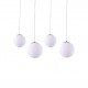 77-3714 SE1520-4 ALESSIA OPAL GLASS 2Φ15 & 2Φ20+