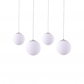 77-3714 SE1520-4 ALESSIA OPAL GLASS 2Φ15 & 2Φ20+