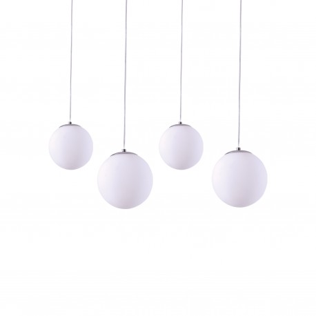 77-3714 SE1520-4 ALESSIA OPAL GLASS 2Φ15 & 2Φ20+