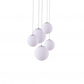 77-3715 SE1520-5 ALESSIA OPAL GLASS 3 Φ15 & 2 Φ20+