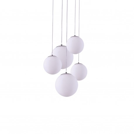 77-3715 SE1520-5 ALESSIA OPAL GLASS 3 Φ15 & 2 Φ20+
