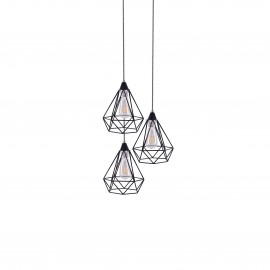 77-4347 SE148-19-3 MILA PENDANT LAMP BLACK METAL+