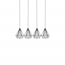 77-4348 SE148-19-4 MILA PENDANT LAMP BLACK METAL+
