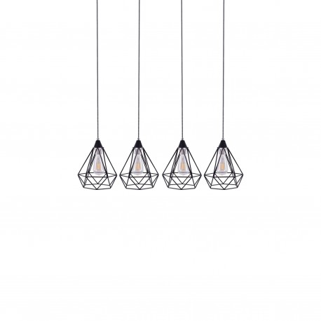 77-4348 SE148-19-4 MILA PENDANT LAMP BLACK METAL+