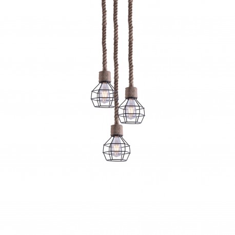 77-3683 GRENADE-3 ROPE & BLACK PENDANT Z3+