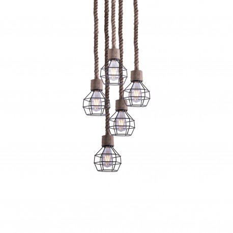 77-3685 GRENADE-5 ROPE & BLACK PENDANT Z3+