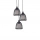 77-4350 SE 151-20-3 ZOLA PENDANT LAMP BLACK MAT+