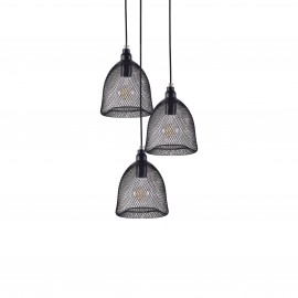 77-4350 SE 151-20-3 ZOLA PENDANT LAMP BLACK MAT+