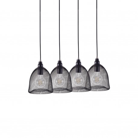 77-4351 SE 151-20-4 ZOLA PENDANT LAMP BLACK MAT+