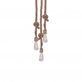 77-4344 SE147-27-3 MAYA PENDANT LAMP ROPE+