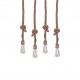 77-4345 SE147-27-4 MAYA PENDANT LAMP ROPE+