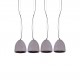 77-4149 SE 155-140-4 JOY PENDANT LAMP CEMENT+