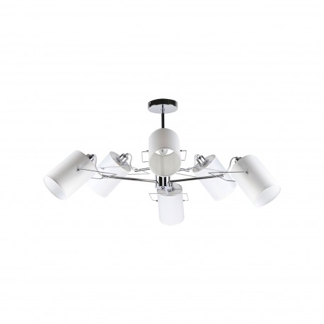 77-8101 KQ 2654/6 SHIRO CHROME AND WHITE PENDANT Δ4
