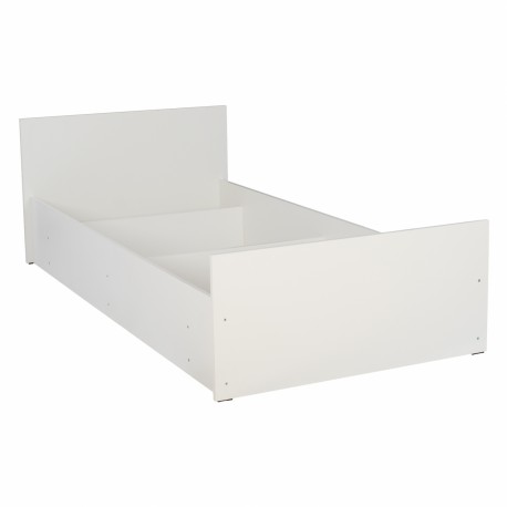 ΚΡΕΒΑΤΙ ΜΟΝΟ 90X200 ΛΕΥΚΟ HM2433.03
