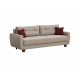 MM3053401 Τριθέσιος καναπές κρεβάτι Perla Μπεζ