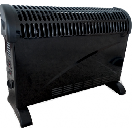 BELLA CUCINA  BC/HEAT/7002 ΘΕΡΜΟΠΟΜΠΟΣ-CONVECTOR ΜΑΥΡΟ 2000W