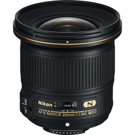 131861 NIKKOR FX 20mm F/1.8 AF-S G ED NANO CRYSTAL