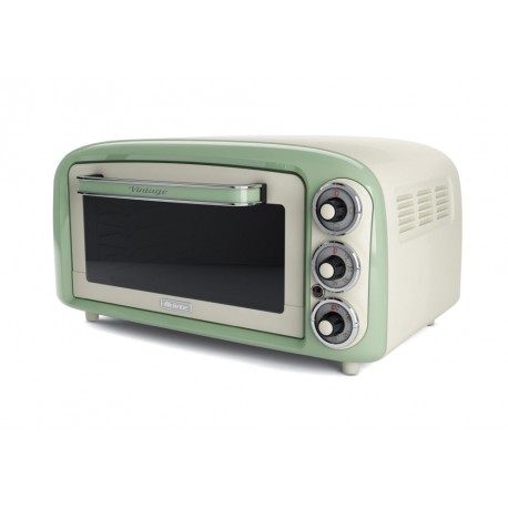 78344 ARIETE 0979/04 Vintage Electric Oven 18L GREEN