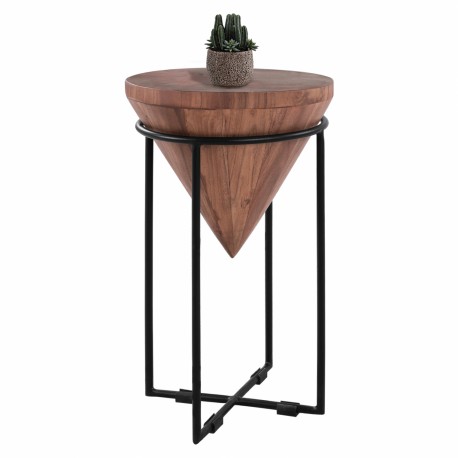 ΤΡΑΠΕΖΙ ΒΟΗΘΗΤΙΚΟ HM8217.11 ΑΠΟ ΜΑΣΙΦ ΚΟΡΜΟ ΑΚΑΚΙΑΣ Φ31X53Υ εκ.