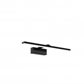 LED-1WBLACK Φωτιστικό Τοίχου Led 5W 6000K 400Lm Μαύρο 34x11x3cm