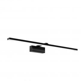 LED-5WBLACK Φωτιστικό Τοίχου Led 6.5W 6000K 500Lm Μαύρο 54x11x3cm