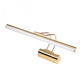 147-000050 Φωτιστικό τοίχου-απλίκα PWL-1032 pakoworld 7W-GZ-10 LED χρυσό 35x9x25εκ