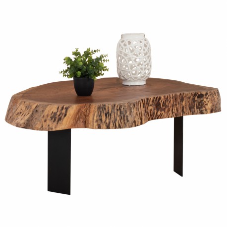 ΤΡΑΠΕΖΙ ΣΑΛΟΝΙΟΥ BRIGGS ΜΕ ΞΥΛΟ ΑΚΑΚΙΑΣ HM8776.11 106,5x70x40 εκ.