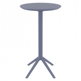 20-0297 SKY DARK GREY BAR Φ60Χ108εκ.ΠΤΥΣ/ΝΟ ΤΡΑΠ. ΠΟΛ/ΝΙΟΥ
