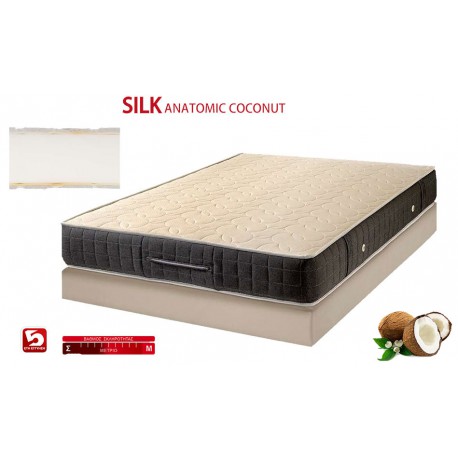 6682 KPS ΣΤΡΩΜΑ SILK ANATOMIC COCONUT 160X200EK