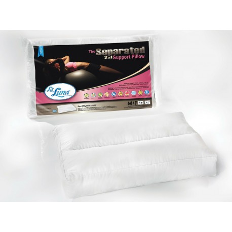 LA LUNA/ LA LUNA THE SEPERATED 2IN1 ANATOMIC PILLOW MEMORY FOAM ΜΑΞΙΛΑΡΙ ΥΠΝΟΥ ΑΝΑΤΟΜΙΚΟ 50Χ70 ΕΚ (1004001)