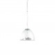77-4375 875-30 STANLEY Φ30, SILVER-CLEAR GLASS PENDANT Z1