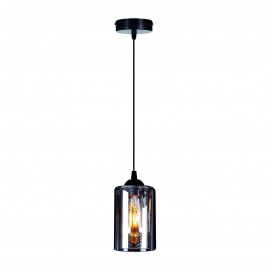 77-8200 KQ 8877-1 SMOG PENDANT SMOKED GLASS Ζ2