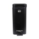 02-5566 ESTIA ΧΑΡΤΟΔΟΧΕΙΟ ΜΠΑΝΙΟΥ SOFT CLOSE SLIM 5lt ΜΑΤ ΜΑΥΡΟ