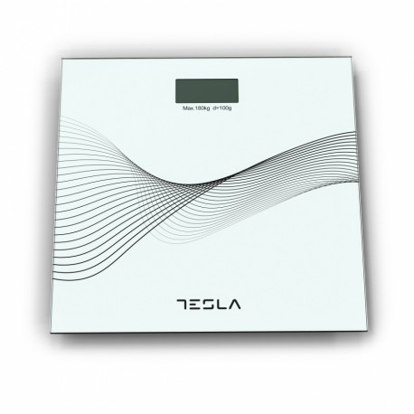 TESLA BS103W ΨΗΦΙΑΚΗ ΖΥΓΑΡΙΑ ΜΠΑΝΙΟΥ 3KG-180KG WHITE