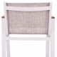 ΣΚΑΜΠΟ ΜΠΑΡ ΑΛΟΥΜΙΝΙΟΥ ΛΕΥΚΟ ΜΕ POLYWOOD 52 x 58 x 108 εκ. HM5790.01