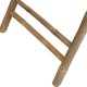 141-000015 Τραπέζι Obbie pakoworld πτυσσόμενο bamboo φυσικό Φ90x77εκ