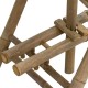 141-000016 Τραπέζι Nando pakoworld πτυσσόμενο bamboo φυσικό 114x100x75εκ