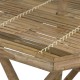 141-000016 Τραπέζι Nando pakoworld πτυσσόμενο bamboo φυσικό 114x100x75εκ