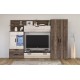 33-034 Σύνθετο Aurora colonial oak/satin gloss 280x53 DIOMMI 33-034