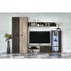 33-035 Σύνθετο Oslo norte oak/new cremona 260x53x190 DIOMMI 33-035