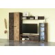 33-036 Σύνθετο Oslo oak votan/atelier dark 260x53x190 DIOMMI 33-036
