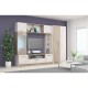 33-049 Σύνθετο Opal 2 blanco oak/norte oak 260x52x190 DIOMMI 33-049