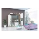 33-042 Σύνθετο Rio norte oak/blanco oak 210x47-37x180 DIOMMI 33-042