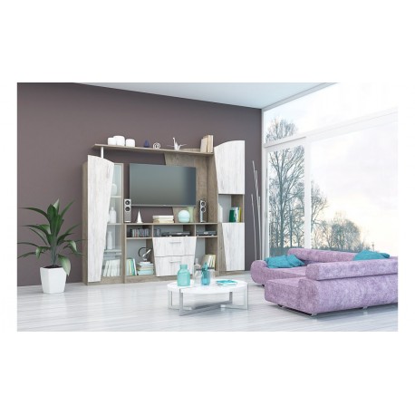 33-042 Σύνθετο Rio norte oak/blanco oak 210x47-37x180 DIOMMI 33-042