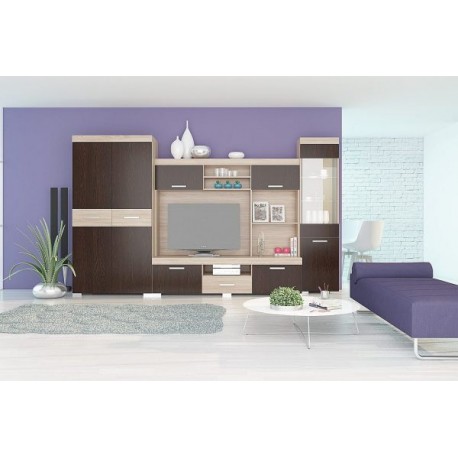 33-046 Σύνθετο Madeira wenge/oak sonoma 270x53x193 DIOMMI 33-046