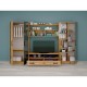 33-044 Σύνθετο Sicily oak votan/anthracite 310x53x190 DIOMMI 33-044