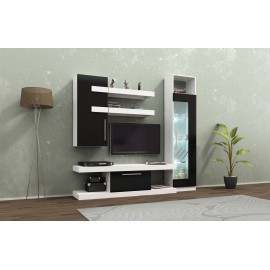 33-053 Σύνθετο Alania white/black 190x40x190 DIOMMI 33-053