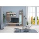 33-054 Σύνθετο Alania elegant oak/dark cappuccino 190x40x190 DIOMMI 33-054