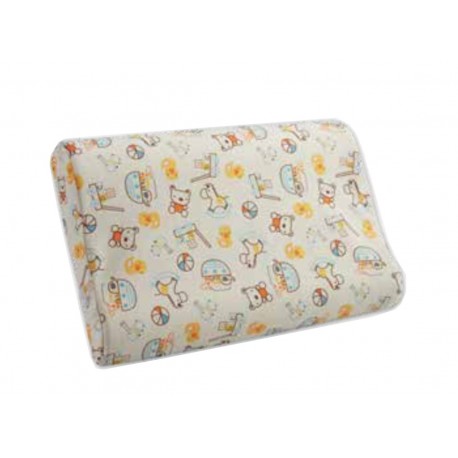 LINEA/ BABYLAND BABY PILLOW LATEX ΒΡΕΦΙΚΟ ΜΑΞΙΛΑΡΑΚΙ ΜΕΤΡΙΟ ΑΝΑΤΟΜΙΚΟ  45Χ27Χ4/7 CM